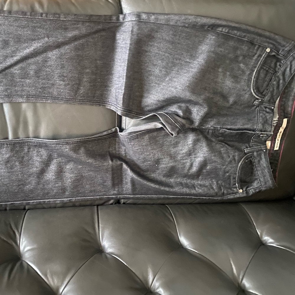 DKNY Women’s Charcoal Grey Jeans - Classic Straight Fit